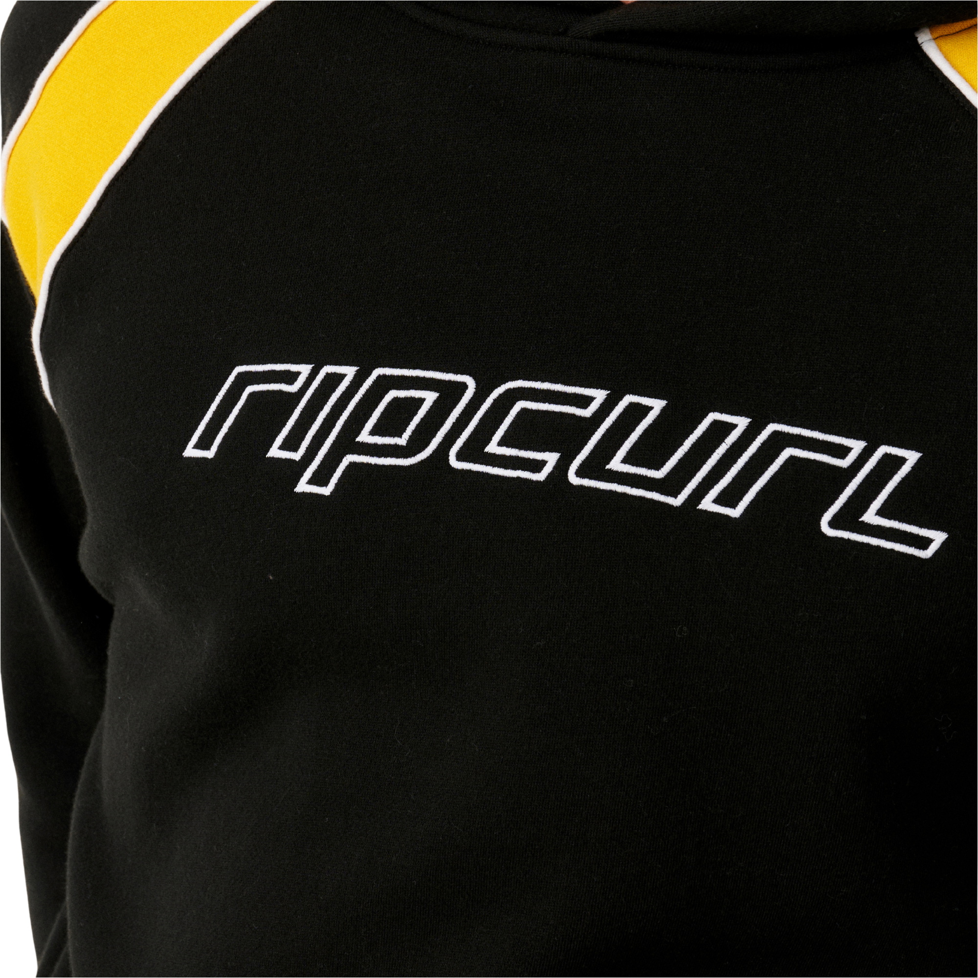 2026 Rip Curl Hommes Panneau D'archive Ride Hoodie 0D1MFL - Black